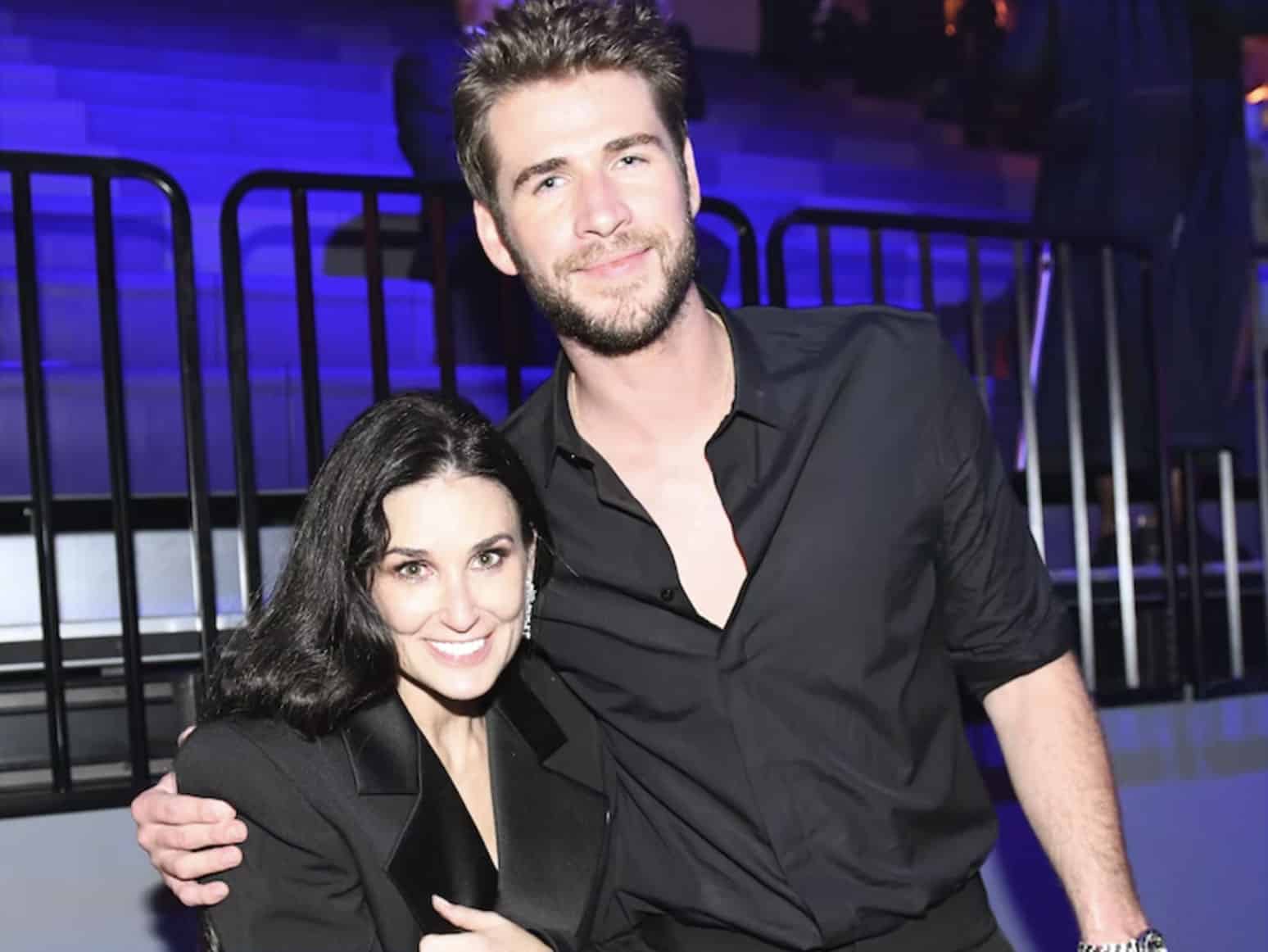 photo of Demi Moore and Liam Hemsworth promoting Hunter College's NYC party venues and space rentals