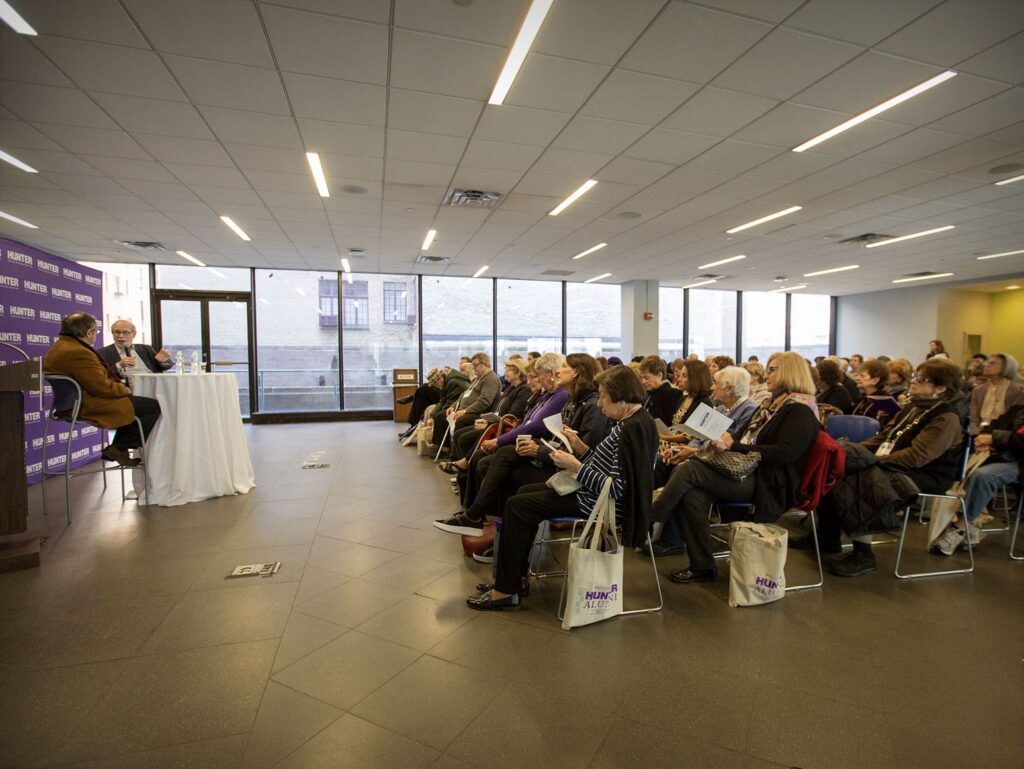 photo of Hunter College's faculty dining room conference venue with access to the 8th Floor Terrace
