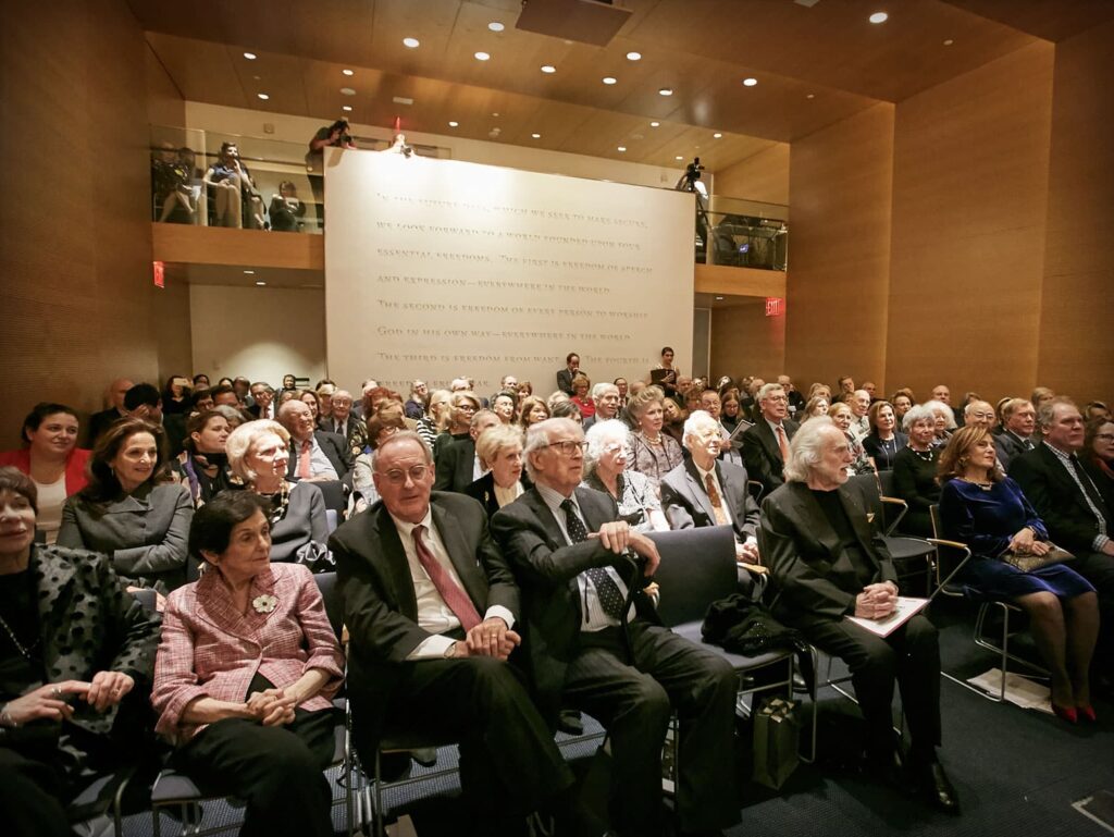 photo promoting The Roosevelt House meeting and conference space venue on Manhattan's Upper East Side