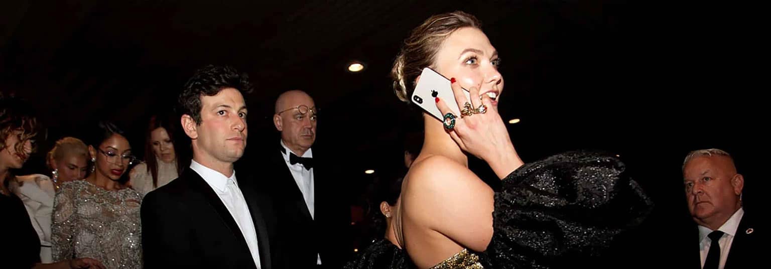 photo showcasing the annual Met Gala Gucci after party hosted at Hunter College