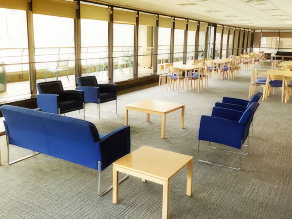 photo promoting Hunter College's faculty dining room, multifaceted event space in New York City