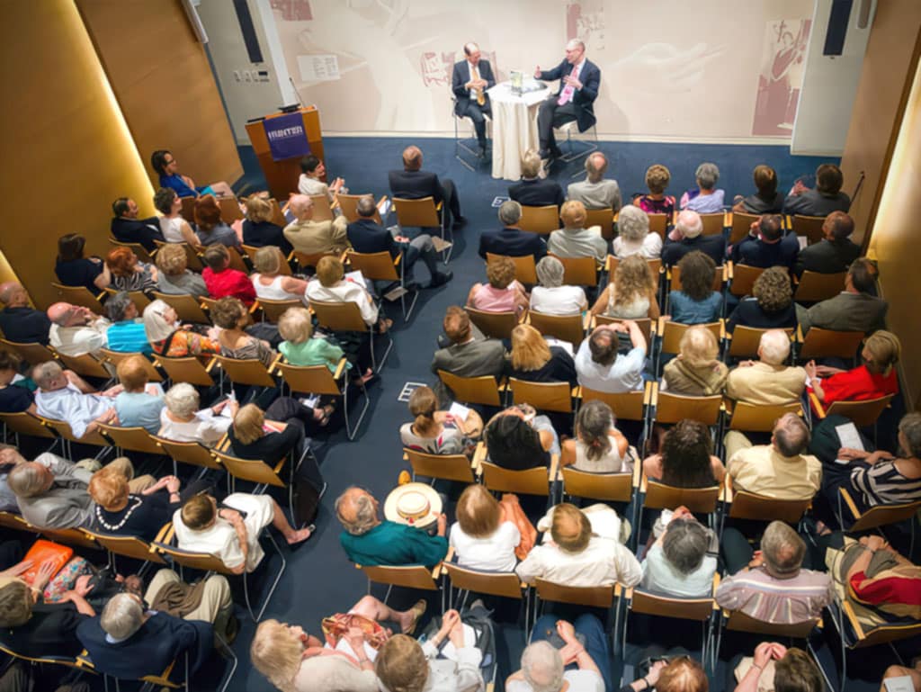 Photo promoting Hunter College's prime Conference Room rentals in New York City