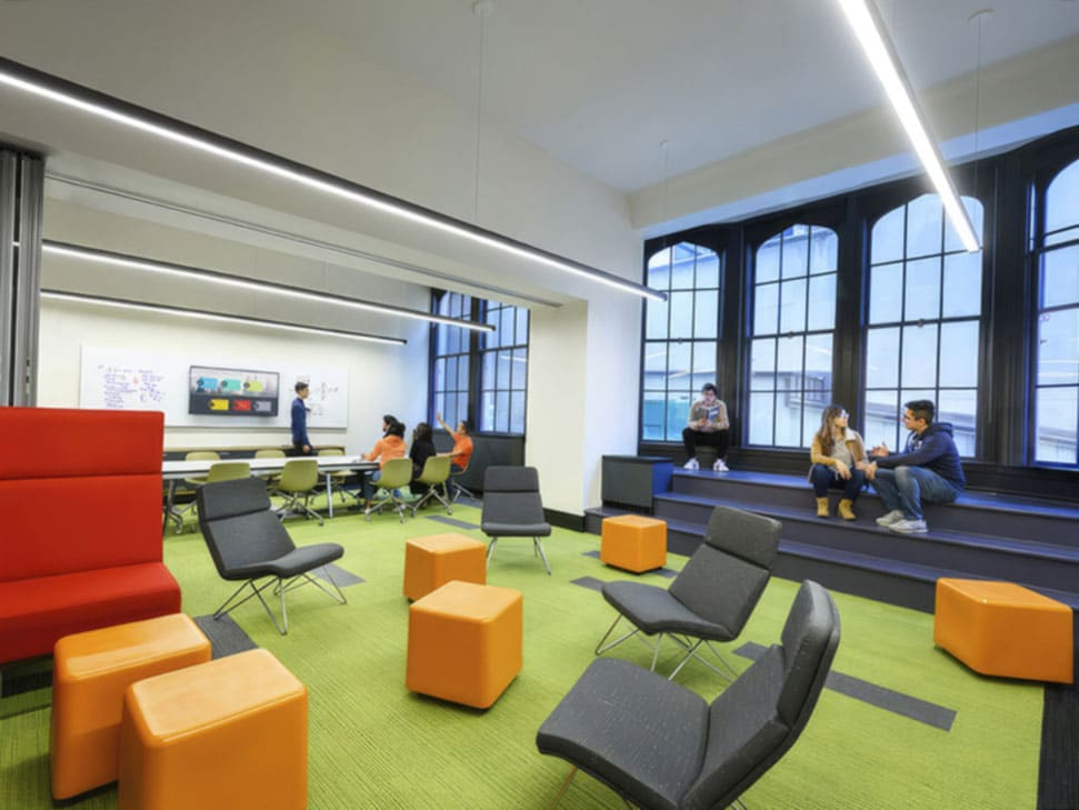 Photo showing Hunter College's recreation and game room party venue in NYC
