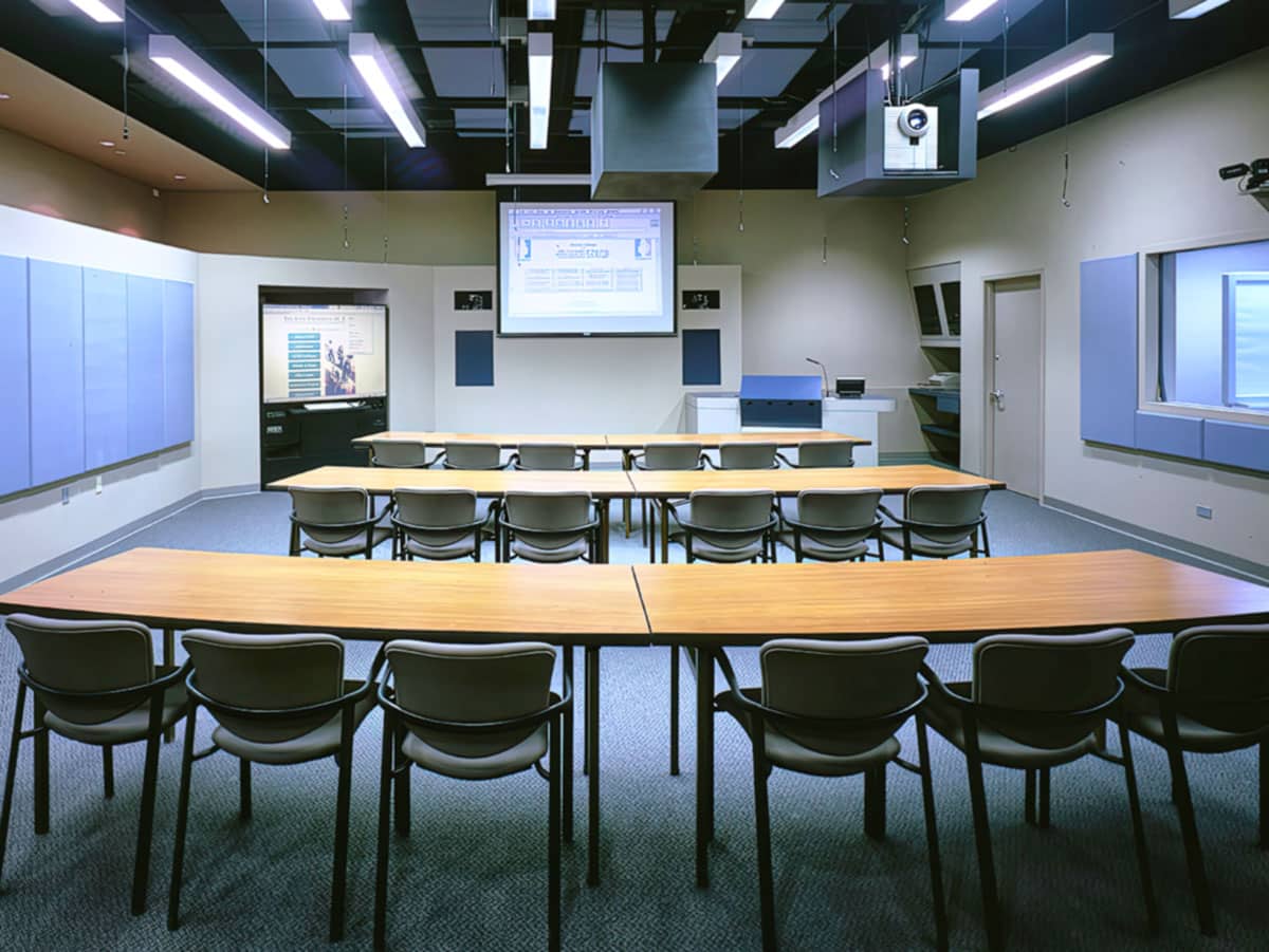 photo showing Hunter College's refurbished collaboration and presentation venues for rent in Manhattan and New York City