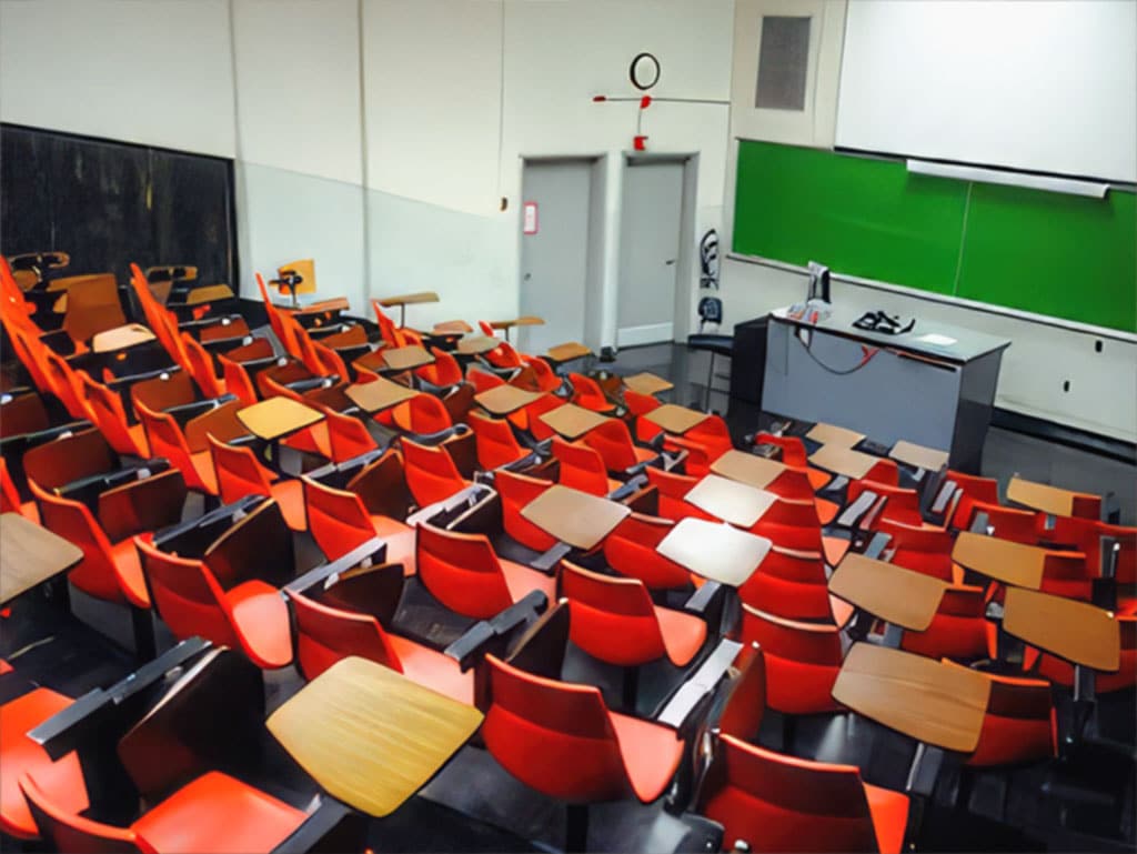 photo showing Hunter College's East Harlem campus classroom and lecture hall rental spaces