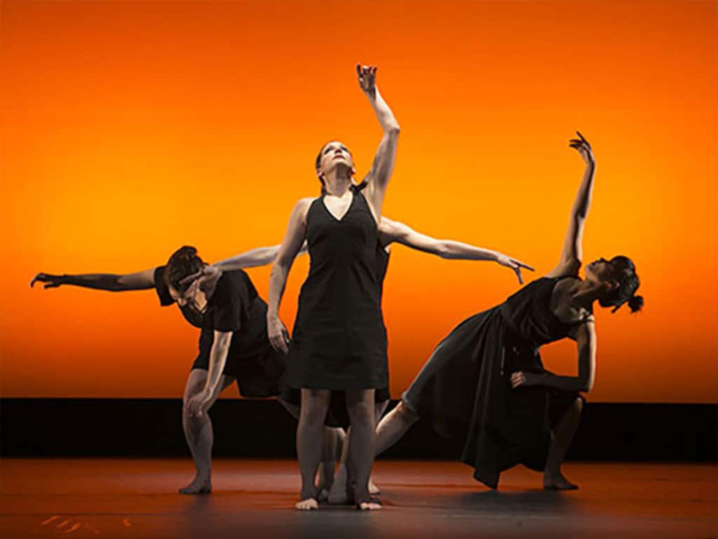 photo of a Hunter College's dance department performance event