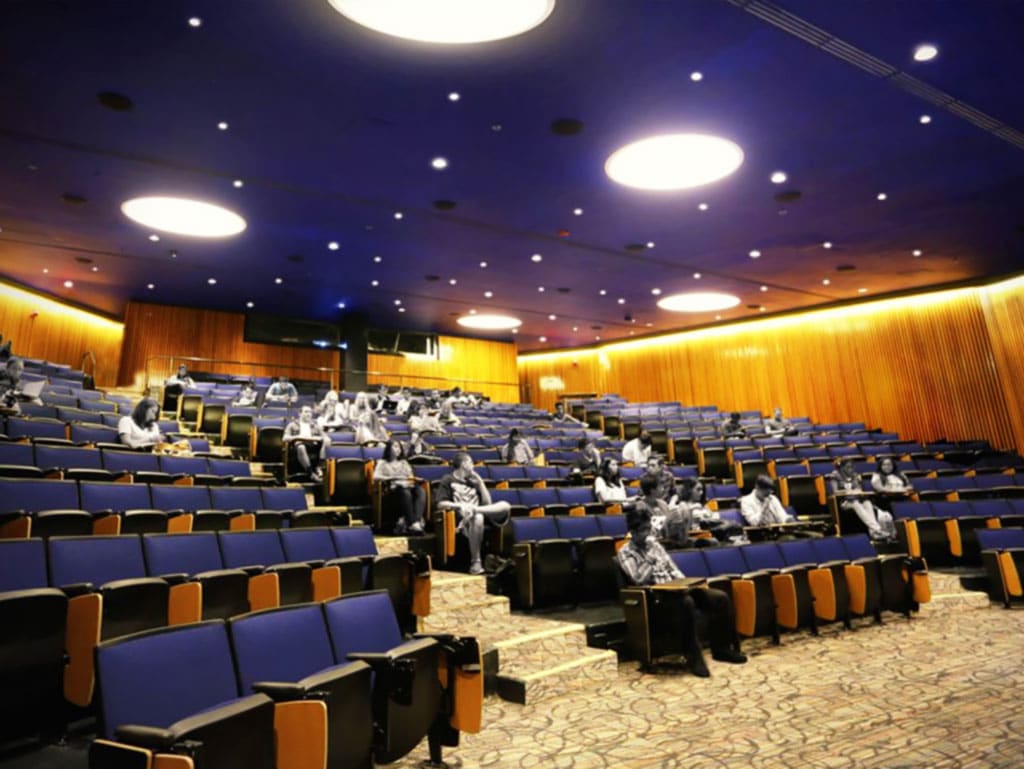 photo showing Hunter College's large conference rooms and lecture hall rental spaces in NYC