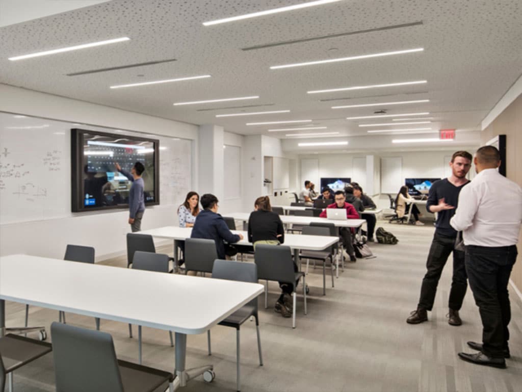 photo showing work space rentals at Hunter College