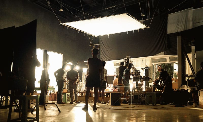 image promoting event spaces and venues for film and television production in New York City